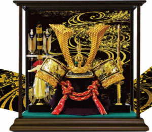 五月人形はコンパクトで置き場所を選ばないのが人気！